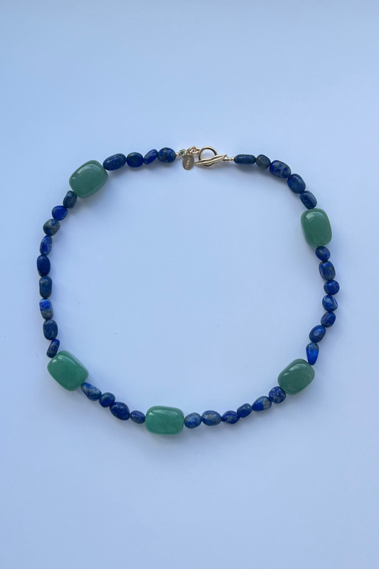 The Zoe Necklace - Azzurra