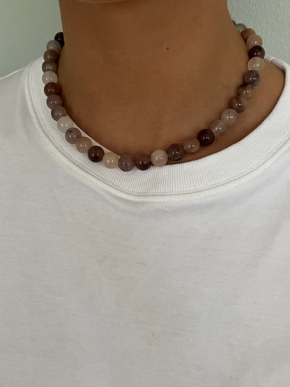 The Azalea Necklace - Nocciola